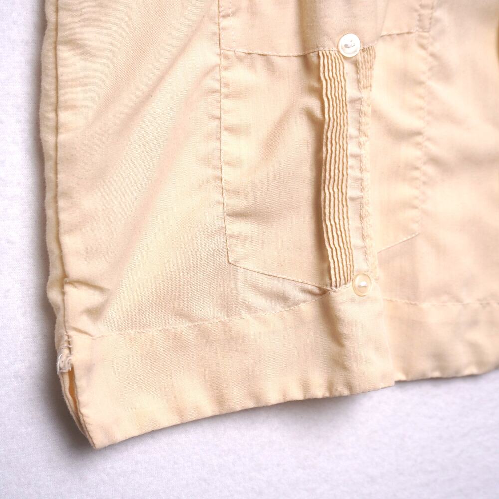Vintage‎ Farah Embroidered Guayabera Shirt Cuban Style 42 - Picture 7 of 8